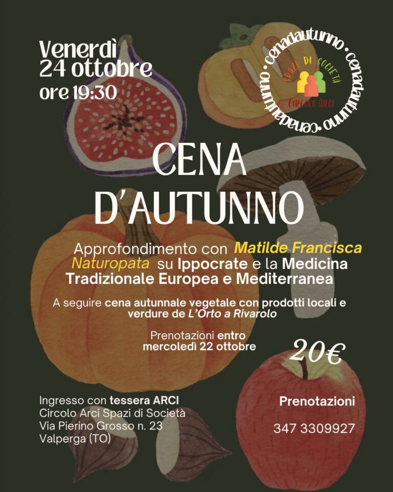 cena d'autunno